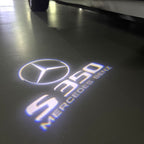 أضواء بروجكتور شعار MERCEDES BENZ رقم 03 (الكمية 1 = 1 مجموعة / 2 أضواء باب)