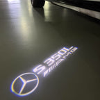 أضواء بروجكتور شعار MERCEDES BENZ رقم 03 (الكمية 1 = 1 مجموعة / 2 أضواء باب)