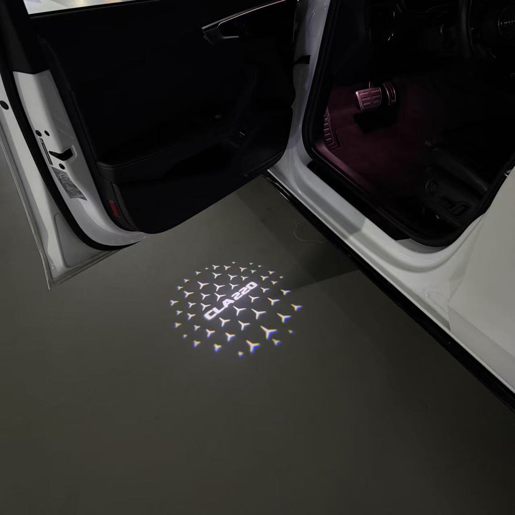 MERCEDES BENZ LOGO PROJECTOT LIGHTS Nr.03 (Menge 1 = 1 Sätze/2 Türleuchten)