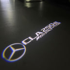أضواء بروجكتور شعار MERCEDES BENZ رقم 03 (الكمية 1 = 1 مجموعة / 2 أضواء باب)