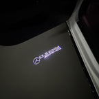 LUCI PROIETTORI LOGO MERCEDES BENZ Nr.03 (quantità 1 = 1 set / 2 luci porta)