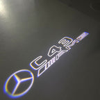 أضواء بروجكتور شعار MERCEDES BENZ رقم 03 (الكمية 1 = 1 مجموعة / 2 أضواء باب)