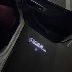 أضواء بروجكتور شعار MERCEDES BENZ رقم 03 (الكمية 1 = 1 مجموعة / 2 أضواء باب)