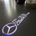 LUCI PROIETTORI LOGO MERCEDES BENZ Nr.03 (quantità 1 = 1 set / 2 luci porta)