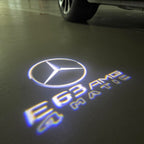MERCEDES BENZ LOGO PROJECTOT LIGHTS Nr.03 (cantidad 1 = 1 juego/2 luces de puerta)