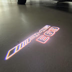 LUCI PROIETTORI LOGO MERCEDES BENZ Nr.03 (quantità 1 = 1 set / 2 luci porta)
