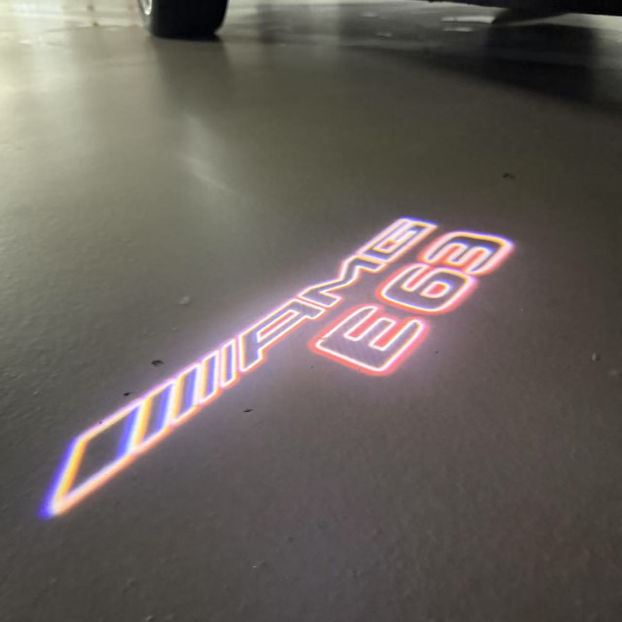 LUCI PROIETTORI LOGO MERCEDES BENZ Nr.03 (quantità 1 = 1 set / 2 luci porta)