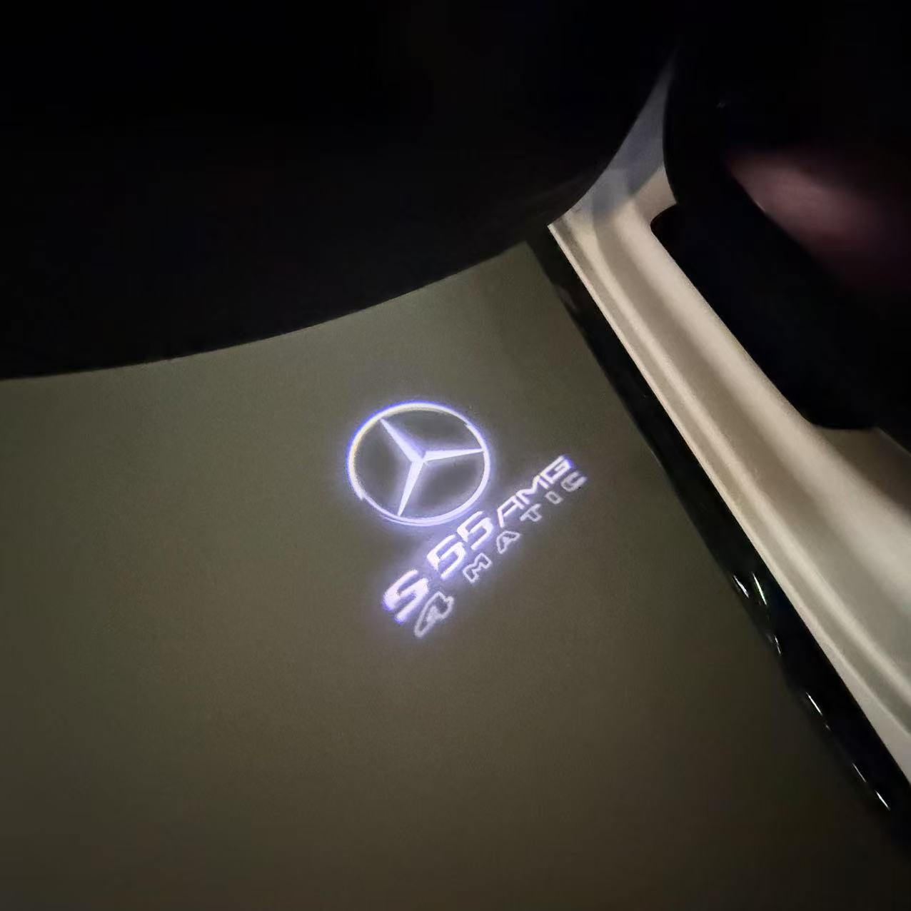 MERCEDES BENZ LOGO PROJECTOT LIGHTS Nr.03 (Menge 1 = 1 Sätze/2 Türleuchten)