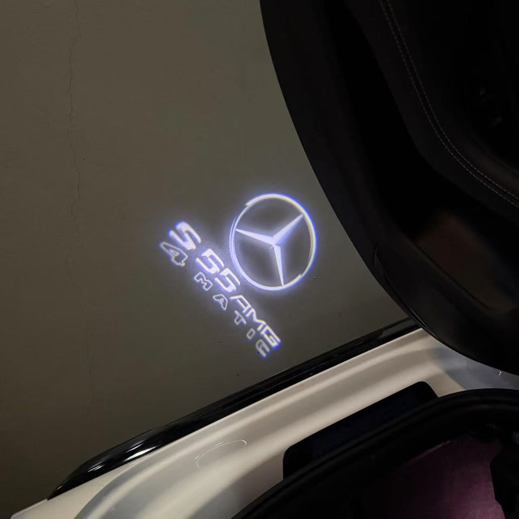 MERCEDES BENZ LOGO PROJECTOT LIGHTS Nr.03 (Menge 1 = 1 Sätze/2 Türleuchten)