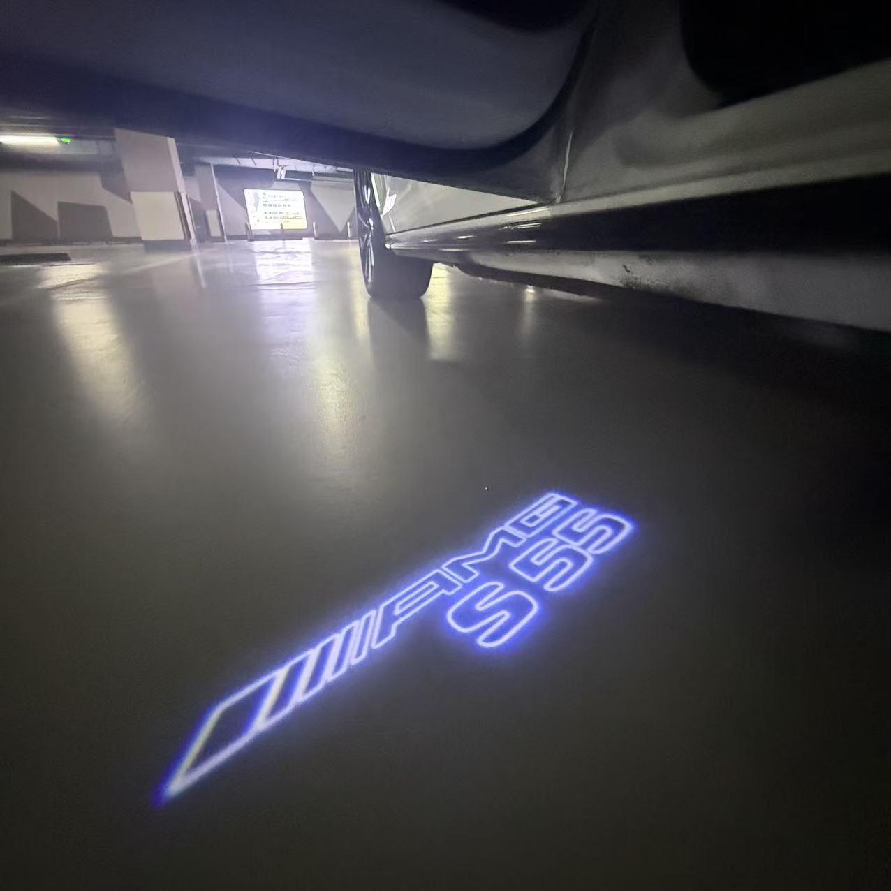 MERCEDES BENZ LOGO PROJECTOT LIGHTS Nr.03 (Menge 1 = 1 Sätze/2 Türleuchten)