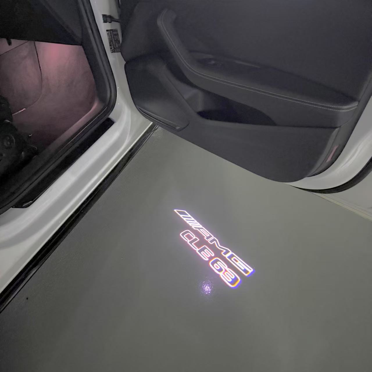 MERCEDES BENZ LOGO PROJECTOT LIGHTS Nr.03 (Menge 1 = 1 Sätze/2 Türleuchten)