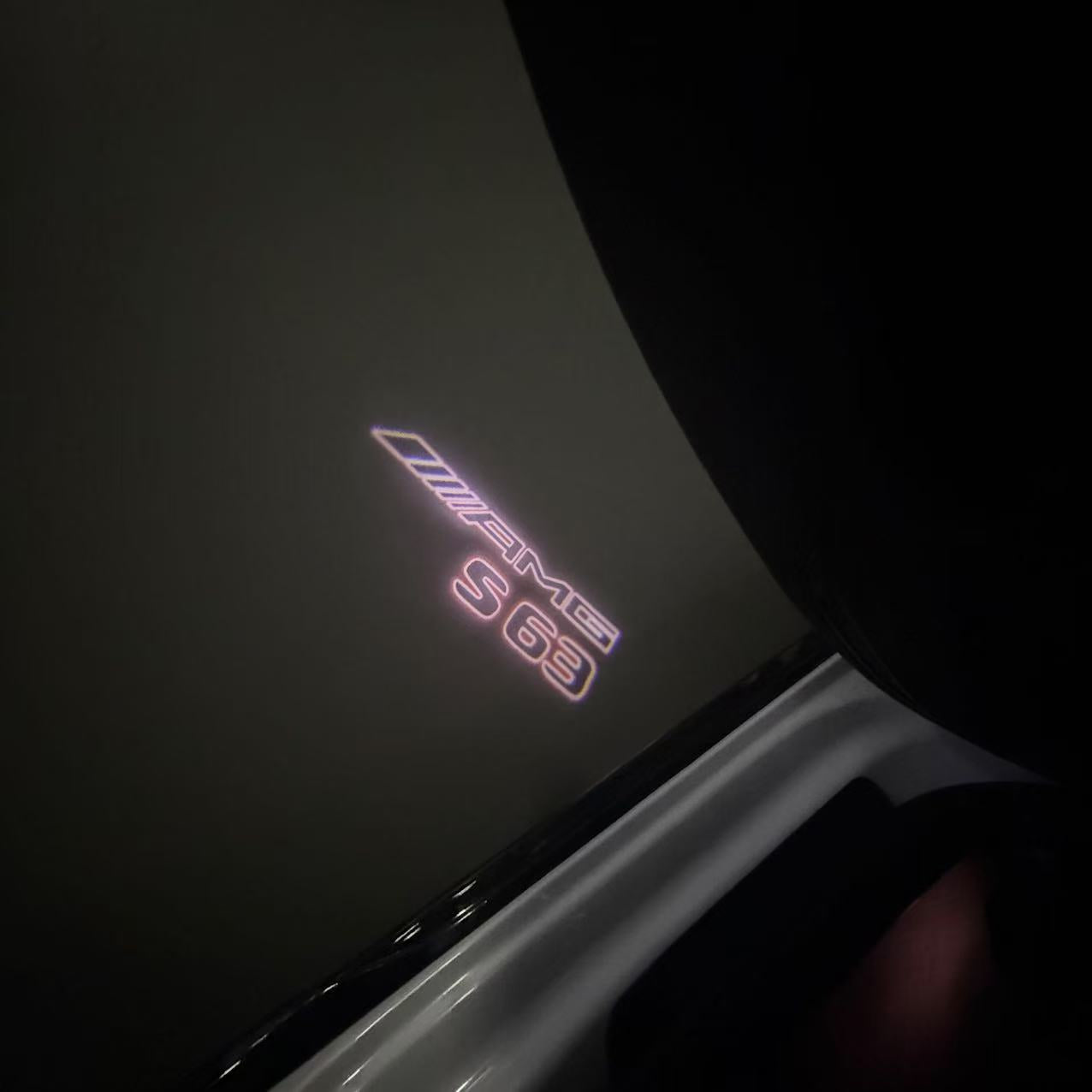 LUCI PROIETTORI LOGO MERCEDES BENZ Nr.03 (quantità 1 = 1 set / 2 luci porta)