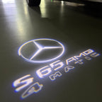 LUCI PROIETTORI LOGO MERCEDES BENZ Nr.03 (quantità 1 = 1 set / 2 luci porta)