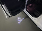 MERCEDES BENZ LOGO PROJECTOT LIGHTS Nr.03 (cantidad 1 = 1 juego/2 luces de puerta)