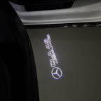 أضواء بروجكتور شعار MERCEDES BENZ رقم 03 (الكمية 1 = 1 مجموعة / 2 أضواء باب)