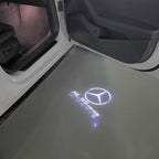 أضواء بروجكتور شعار MERCEDES BENZ رقم 03 (الكمية 1 = 1 مجموعة / 2 أضواء باب)