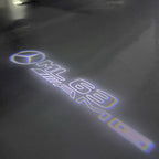 أضواء بروجكتور شعار MERCEDES BENZ رقم 03 (الكمية 1 = 1 مجموعة / 2 أضواء باب)