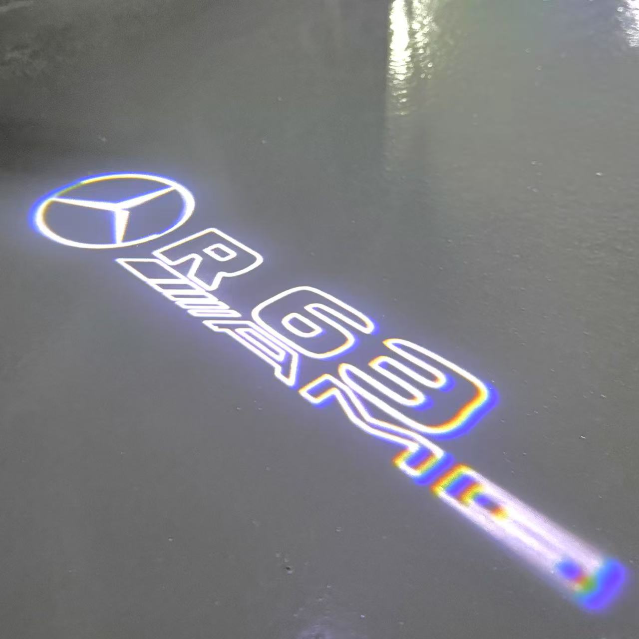 MERCEDES BENZ LOGO PROJECTOT LIGHTS Nr.03 (Menge 1 = 1 Sätze/2 Türleuchten)