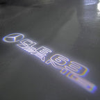 أضواء بروجكتور شعار MERCEDES BENZ رقم 03 (الكمية 1 = 1 مجموعة / 2 أضواء باب)