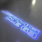 MERCEDES BENZ LOGO PROJECTOT LIGHTS Nr.03 (cantidad 1 = 1 juego/2 luces de puerta)