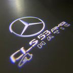 أضواء بروجكتور شعار MERCEDES BENZ رقم 03 (الكمية 1 = 1 مجموعة / 2 أضواء باب)