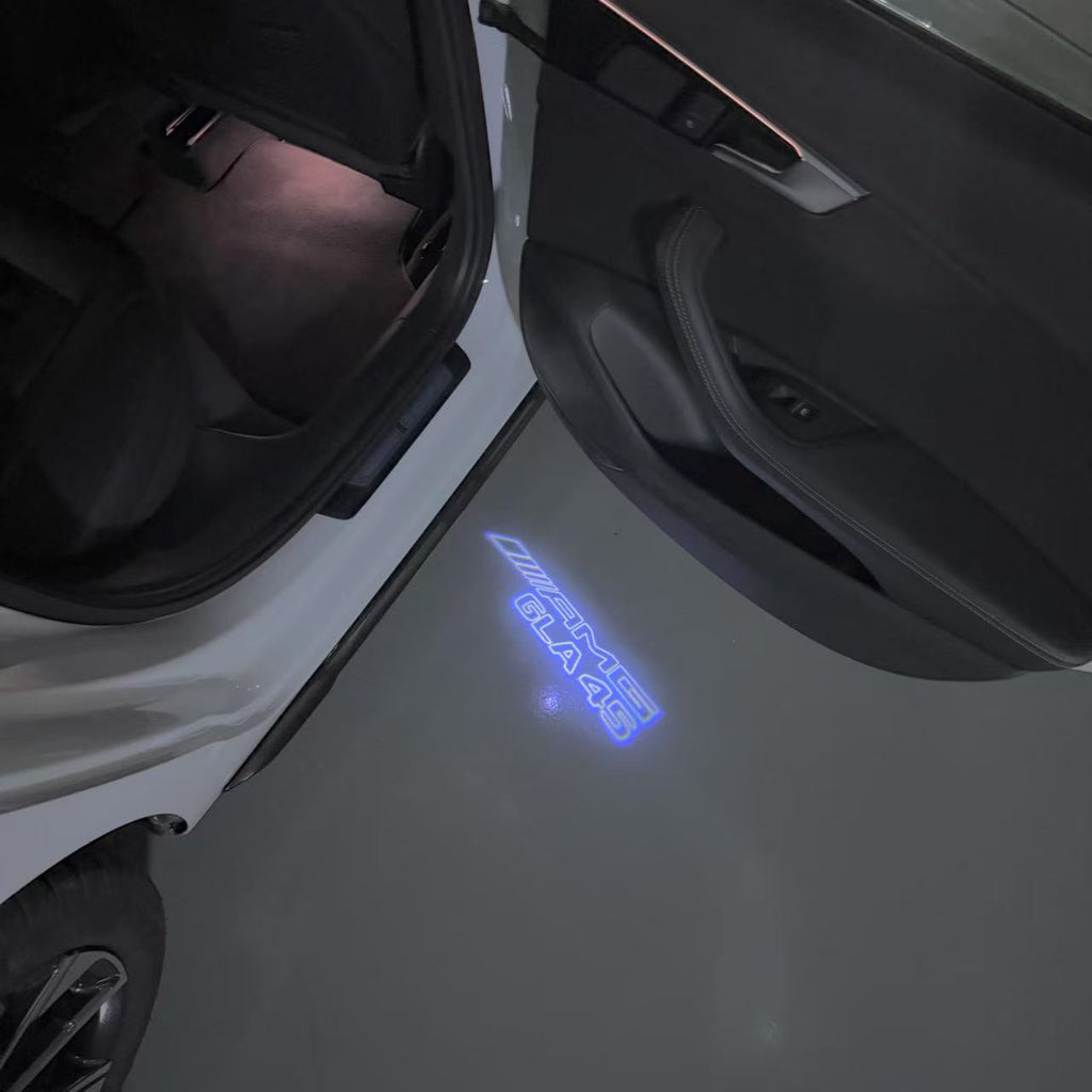 أضواء بروجكتور شعار MERCEDES BENZ رقم 03 (الكمية 1 = 1 مجموعة / 2 أضواء باب)