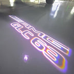 LUCI PROIETTORI LOGO MERCEDES BENZ Nr.03 (quantità 1 = 1 set / 2 luci porta)