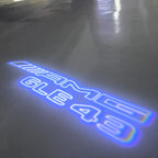 LUCI PROIETTORI LOGO MERCEDES BENZ Nr.03 (quantità 1 = 1 set / 2 luci porta)