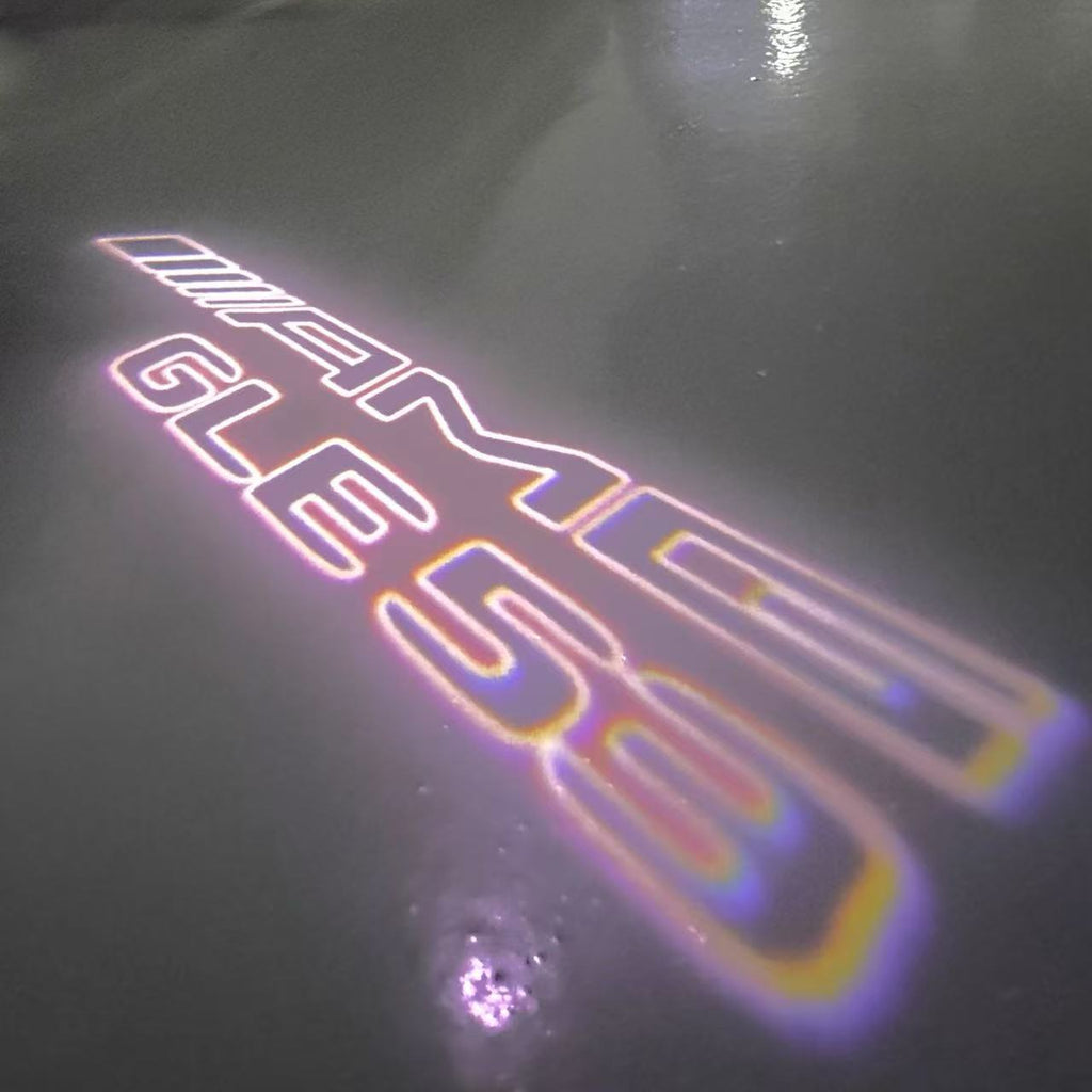 MERCEDES BENZ LOGO PROJECTOT LIGHTS Nr.03 (Menge 1 = 1 Sätze/2 Türleuchten)