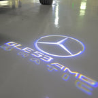أضواء بروجكتور شعار MERCEDES BENZ رقم 03 (الكمية 1 = 1 مجموعة / 2 أضواء باب)