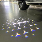 LUCI PROIETTORI LOGO MERCEDES BENZ Nr.03 (quantità 1 = 1 set / 2 luci porta)
