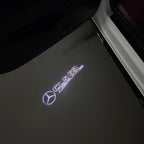 LUCI PROIETTORI LOGO MERCEDES BENZ Nr.03 (quantità 1 = 1 set / 2 luci porta)
