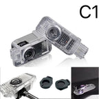 AUDI LOGO PROJECTOR LIGHTS Nr.46 (Menge 1 = 2 Logo Films / 2 Türlichter)