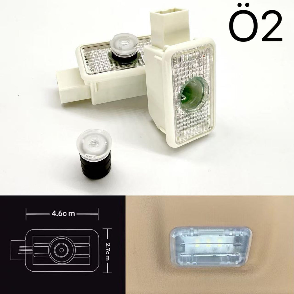 JAGUAR LOGO PROJECTOR LIGHTS Nr.20 (quantité 1 = 1 jeux / 2 lumières de porte)