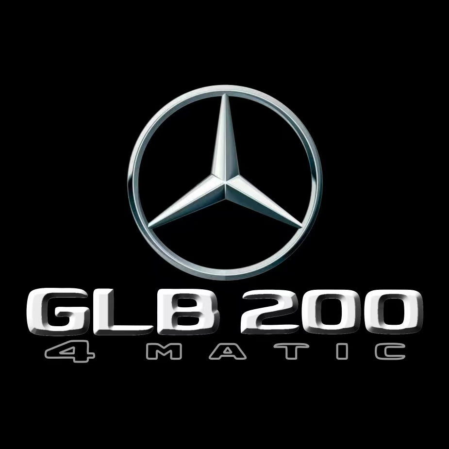 MERCEDES BENZ LOGO PROJECTOT LIGHTS Nr.03 (cantidad 1 = 1 juego/2 luces de puerta)