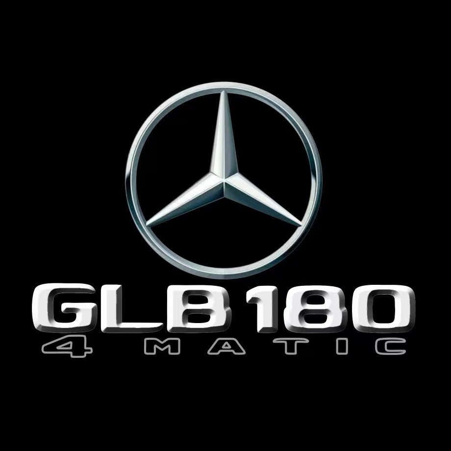 أضواء بروجكتور شعار MERCEDES BENZ رقم 03 (الكمية 1 = 1 مجموعة / 2 أضواء باب)