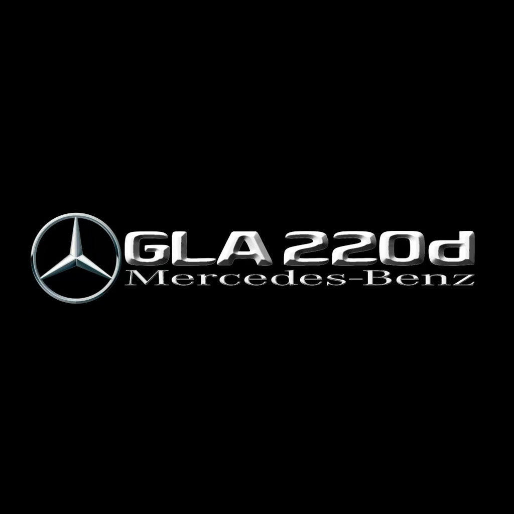 أضواء بروجكتور شعار MERCEDES BENZ رقم 03 (الكمية 1 = 1 مجموعة / 2 أضواء باب)