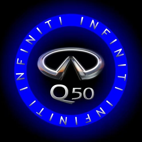 INFINTI QX56 LOGO PROJECROTR LIGHTS Nr.74 (Menge 1 = 1 Sets/2 Türleuchten)