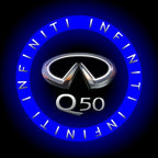 INFINTI QX56 LOGO PROJECROTR LIGHTS Nr.74 (Menge 1 = 1 Sets/2 Türleuchten)