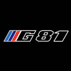 BMW M3 LOGO PROJECTOT LIGHTS Nr.24 (quantità 1 = 1 set/2 luci porta)