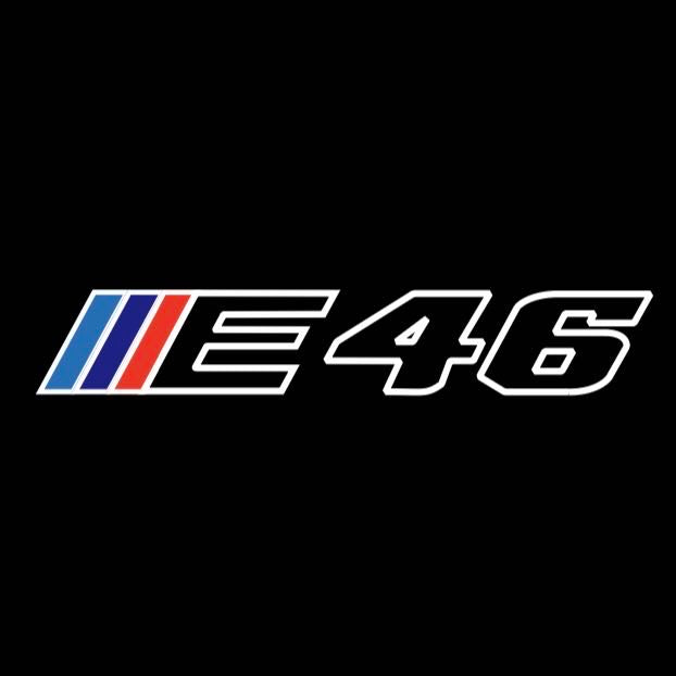 LUCES DE PROYECTOR DEL LOGOTIPO BMW M3 Nr.24 (cantidad 1 = 1 juegos / 2 luces de puerta)