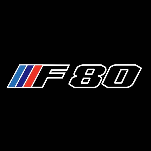 ÉCLAIRAGE DE PROJECTEUR BMW M3 LOGO Nr.24 (quantité 1 = 1 jeux / 2 feux de porte)