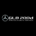 أضواء بروجكتور شعار MERCEDES BENZ رقم 03 (الكمية 1 = 1 مجموعة / 2 أضواء باب)