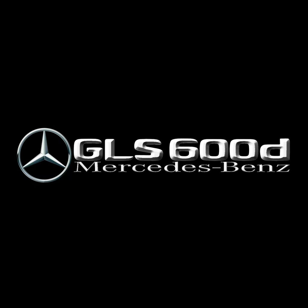 أضواء بروجكتور شعار MERCEDES BENZ رقم 03 (الكمية 1 = 1 مجموعة / 2 أضواء باب)