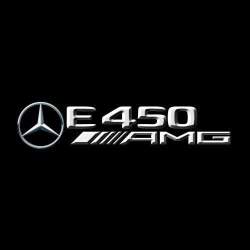 LUCI PROIETTORI LOGO MERCEDES BENZ Nr.03 (quantità 1 = 1 set / 2 luci porta)