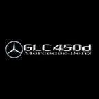 أضواء بروجكتور شعار MERCEDES BENZ رقم 03 (الكمية 1 = 1 مجموعة / 2 أضواء باب)