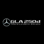 MERCEDES BENZ LOGO PROJECTOT LIGHTS Nr.03 (Menge 1 = 1 Sätze/2 Türleuchten)