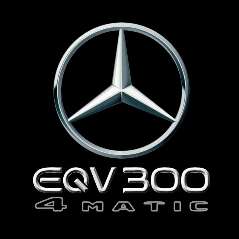 LUCI PROIETTORI LOGO MERCEDES BENZ Nr.03 (quantità 1 = 1 set / 2 luci porta)