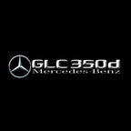 أضواء بروجكتور شعار MERCEDES BENZ رقم 03 (الكمية 1 = 1 مجموعة / 2 أضواء باب)