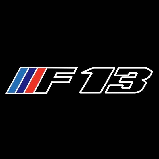 ÉCLAIRAGE DE PROJECTEUR BMW M3 LOGO Nr.24 (quantité 1 = 1 jeux / 2 feux de porte)